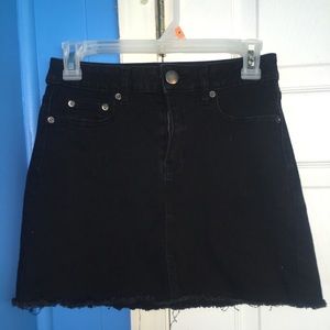 Black skirt